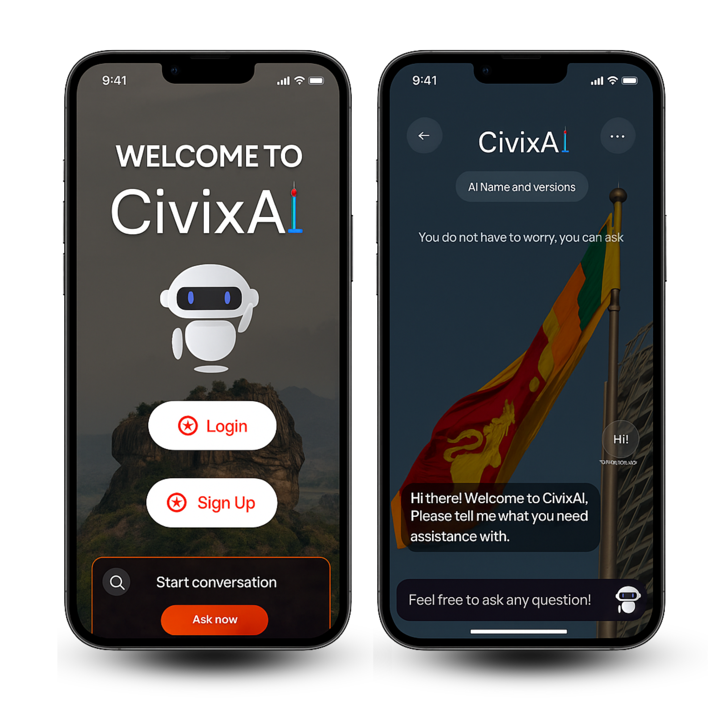 iPhone mockup (add src attribute to display your image)